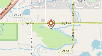 Map of 2872 Bluff Street
