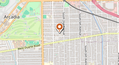 Map of 319 E Foothill Blvd Suite# A