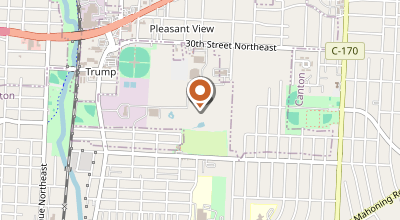 Map of 3533 Lesh Street NE