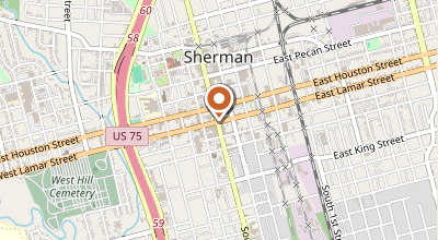 Map of 400 E Taylor St.