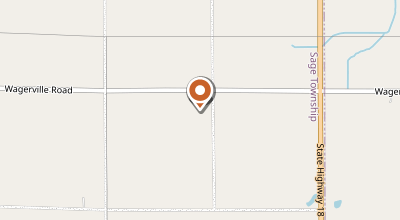 Map of 4075 Round Lake Rd