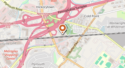 Map of 531 W. Germantown Pike, Suite 103