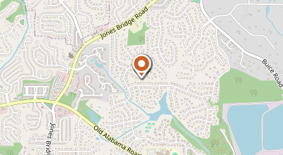 Map of 5779 State Bridge Rd suite f