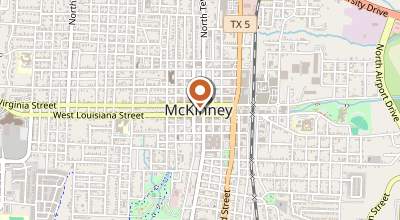 Map of 5820 Collin McKinney Pkwy STE 103, McKinney, TX 75070