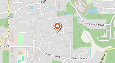 Map of 5906 Idlewood Place