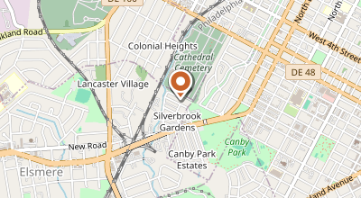 Map of 605 S Harrison St