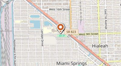 Map of 7245 NW 36th St