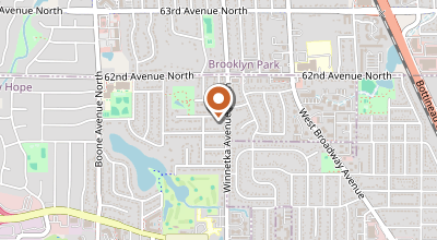 Map of 7600 Boone Ave N #26