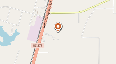 Map of 7620 US Hwy 271 N