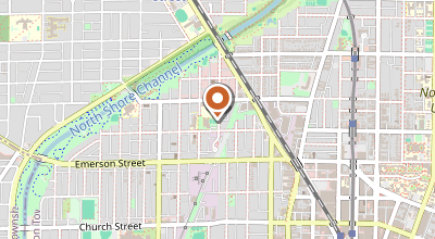 Map of 828 Davis St, Ste 205