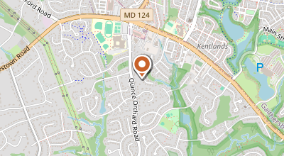 Map of 845-F Quince Orchard Boulevard