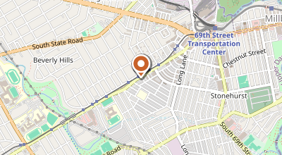 Map of 8500 -8504 West Chester Pike