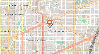 Map of 925 U St NW