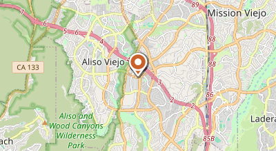 Map of Aliso Viejo, CA