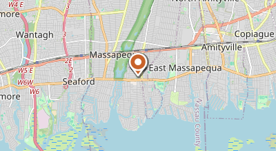 Map of Massapequa, NY